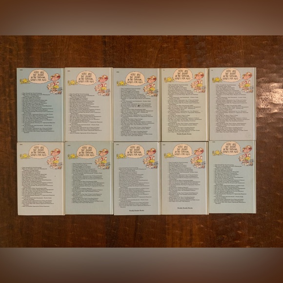 VTG The Survival Series for Kids What To Do When Your Mom Or Dad Says 10pc Books - Picture 16 of 16